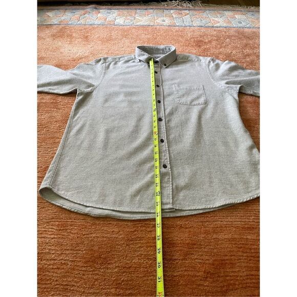 PRIMARK Gray shirt with black buttons - Picture 7 of 7